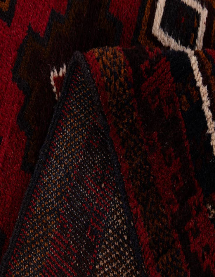 Detail image of 3' x 4' 3  Hand Knotted Balouch Persian Wool Rug