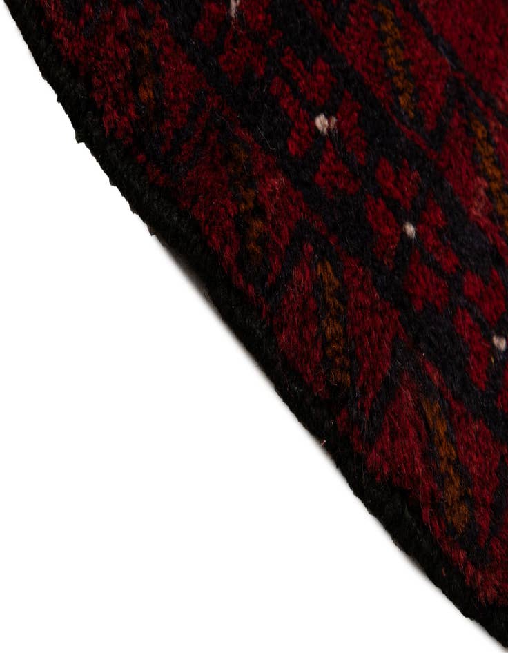 Detail image of 3' x 4' 7  Hand Knotted Balouch Persian Wool Rug