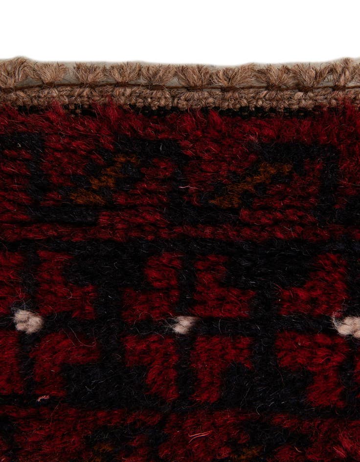 Detail image of 3' x 4' 7  Hand Knotted Balouch Persian Wool Rug