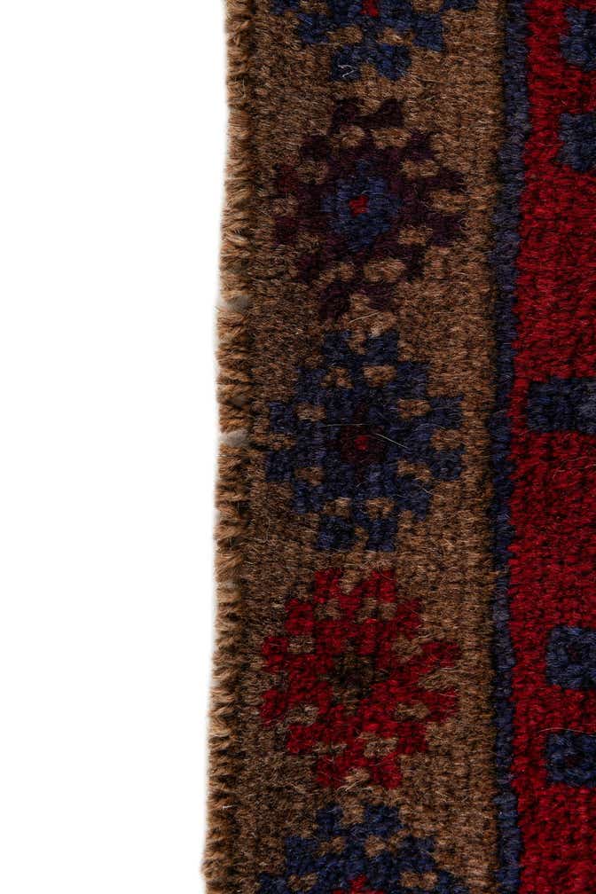 3' x 4' 8 Hand Knotted Balouch Persian Wool Rug