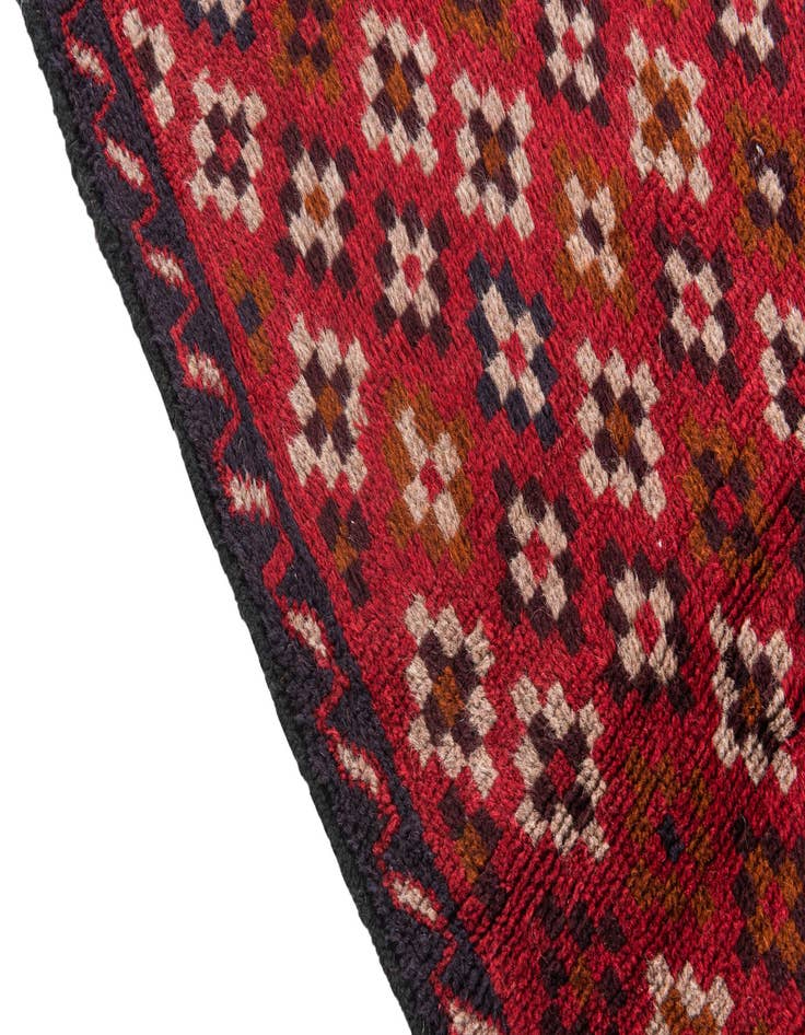 Detail image of 3' x 4' 7  Hand Knotted Balouch Persian Wool Rug