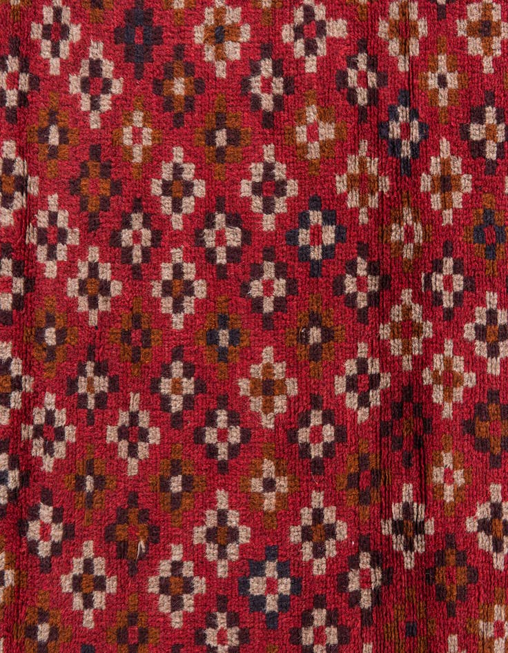 Detail image of 3' x 4' 7  Hand Knotted Balouch Persian Wool Rug