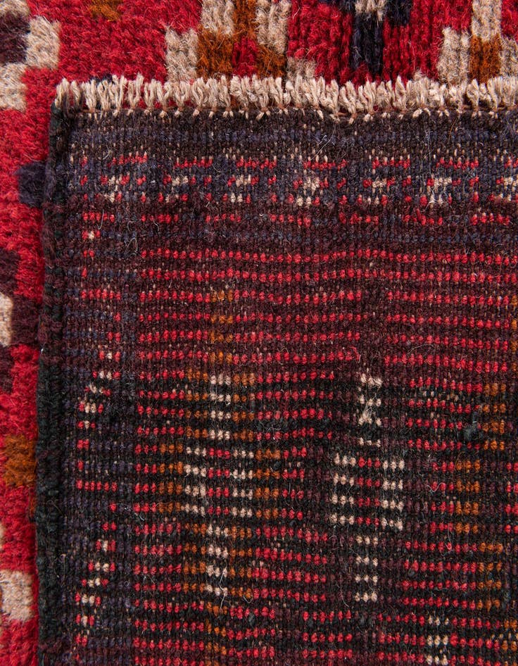 Detail image of 3' x 4' 7  Hand Knotted Balouch Persian Wool Rug