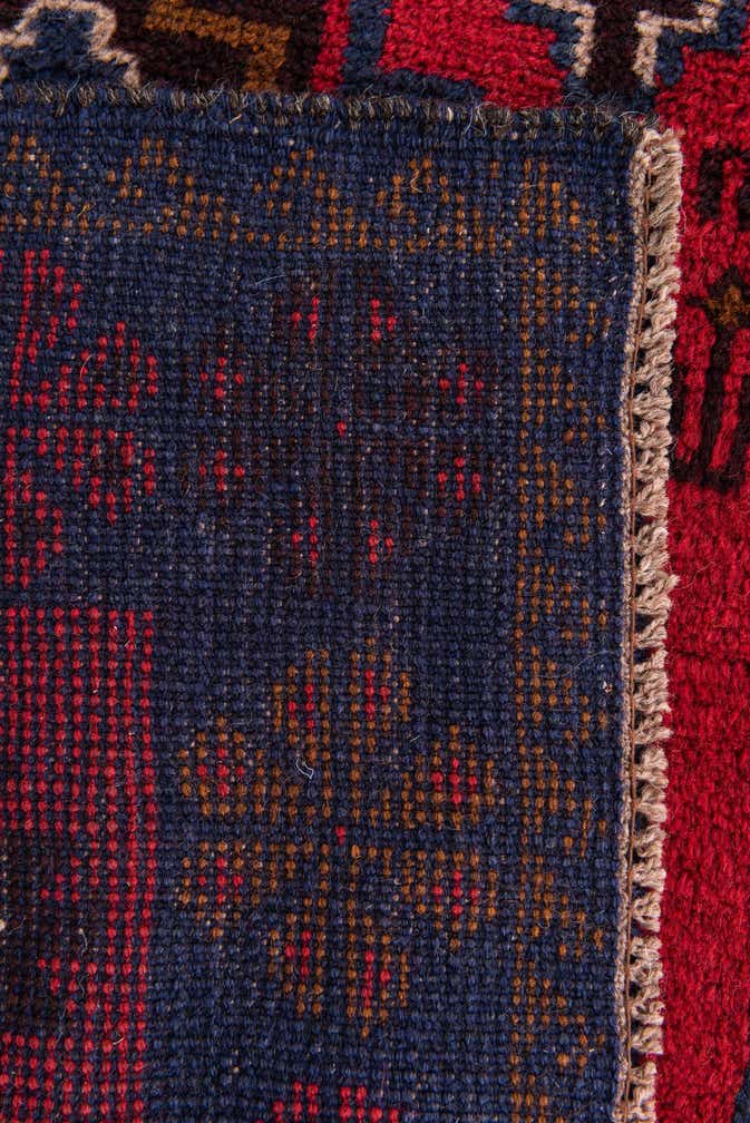 2' 10 x 4' 9 Hand Knotted Balouch Persian Wool Rug
