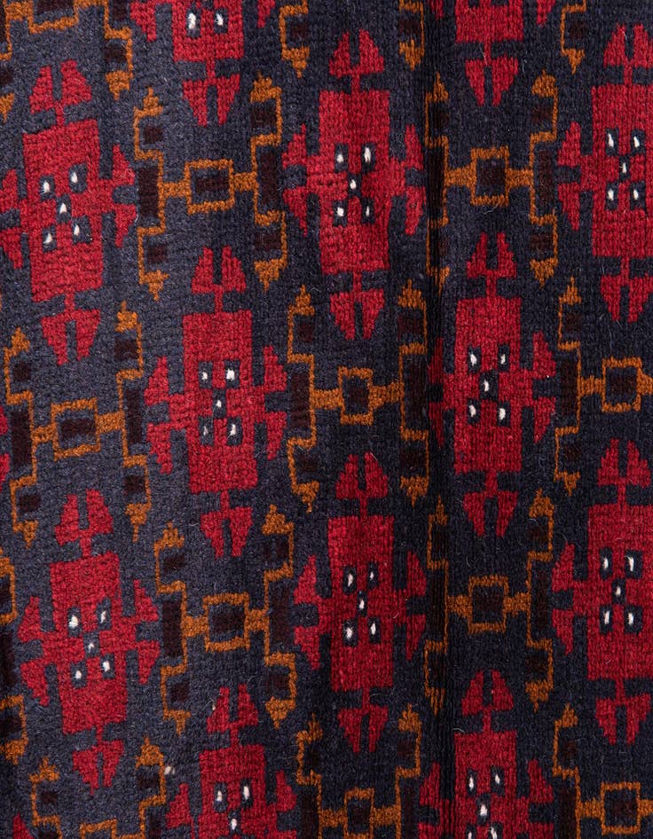 Detail image of 2' 9 x 4' 7  Hand Knotted Balouch Persian Wool Rug