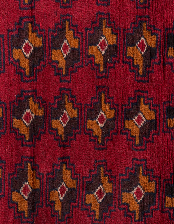 Detail image of 2' 8 x 5'  Hand Knotted Balouch Persian Wool Rug