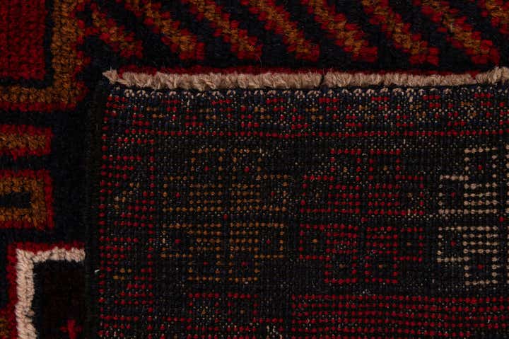 2' 10 x 4' 7 Hand Knotted Balouch Persian Wool Rug