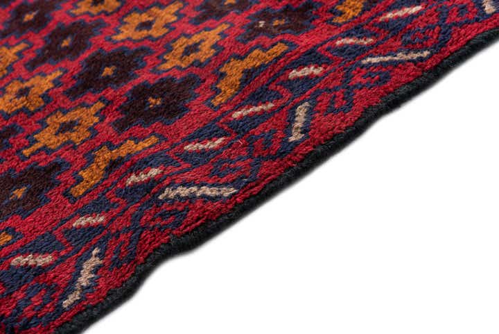 3' x 4' 9 Hand Knotted Balouch Persian Wool Rug