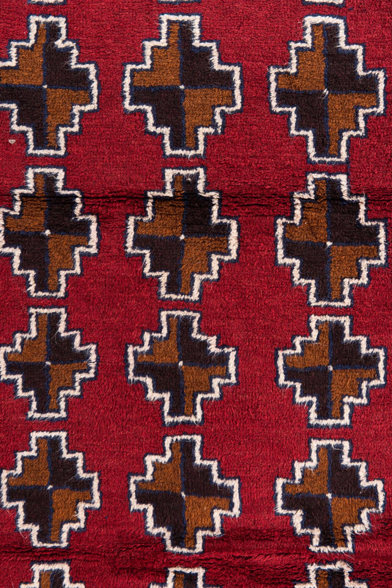 2' 10 x 4' 9 Hand Knotted Balouch Persian Wool Rug