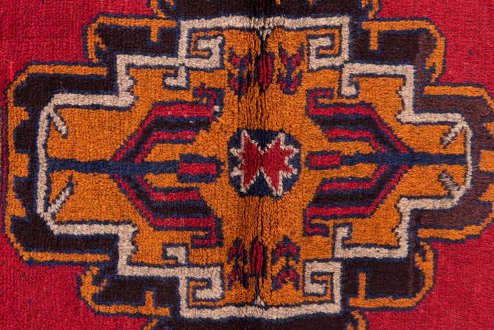 2' 10 x 4' 8 Hand Knotted Balouch Persian Wool Rug