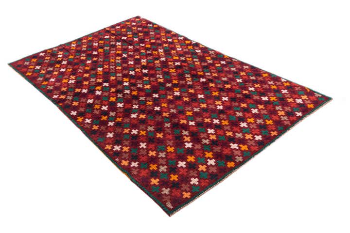 3' 10 x 6' Hand Knotted Balouch Wool Rug