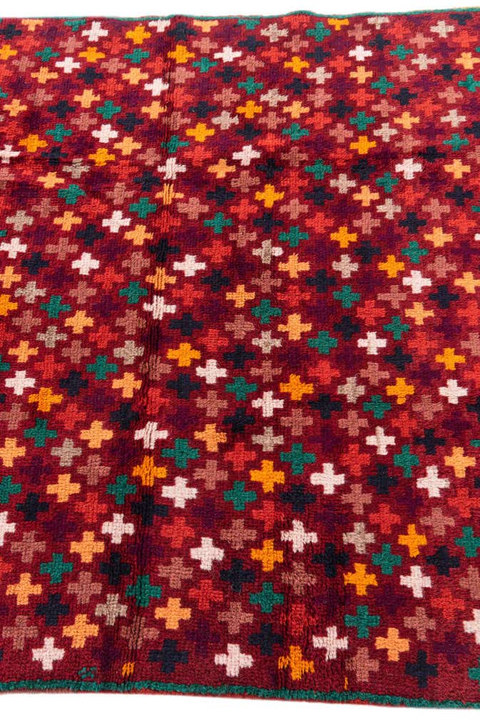 3' 10 x 6' Hand Knotted Balouch Wool Rug