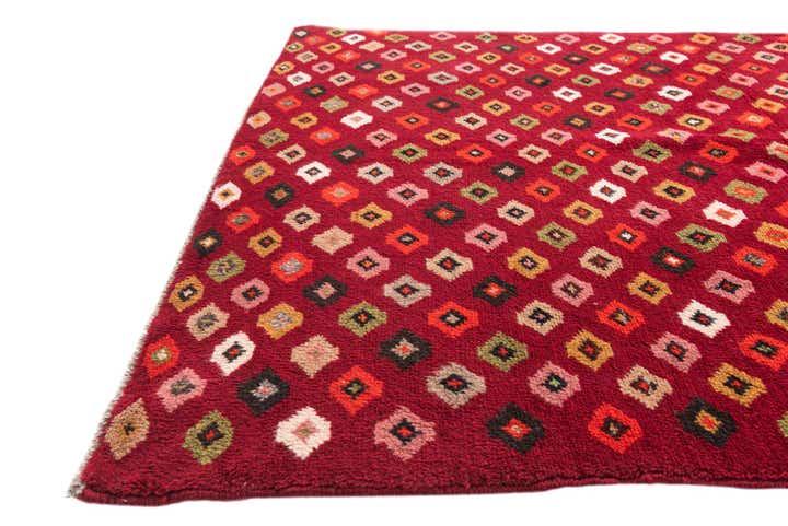 3' 9 x 6' 6 Hand Knotted Balouch Wool Rug