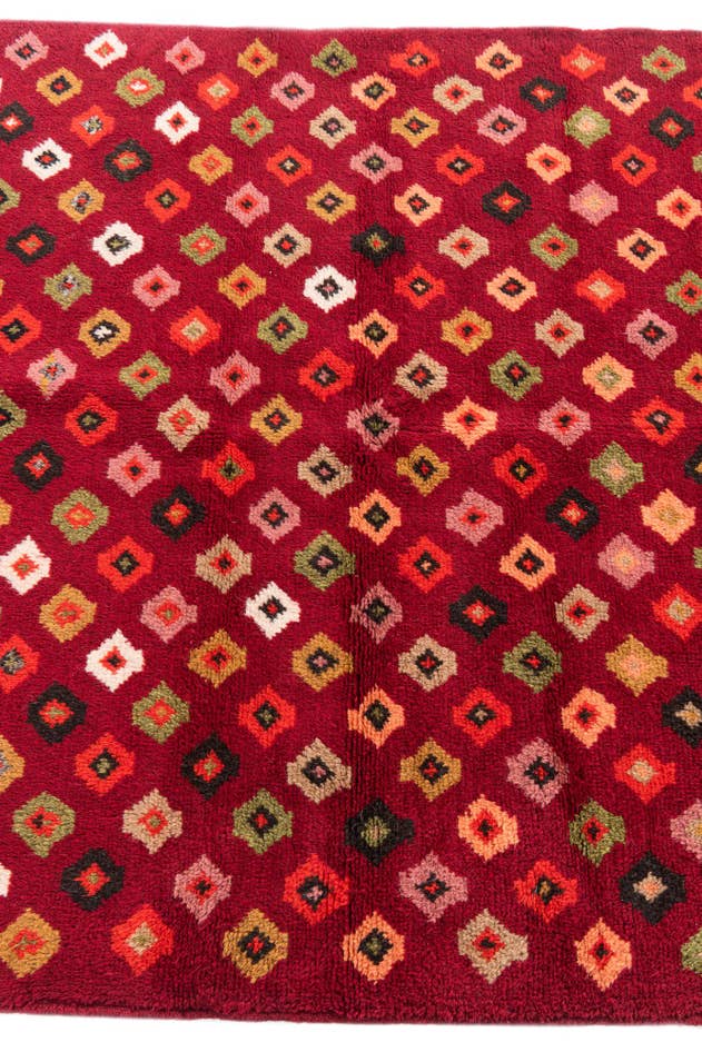 Detail image of 3' 9 x 6' 6 Hand Knotted Balouch Wool Rug