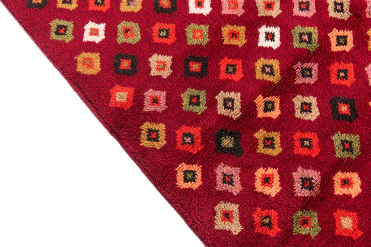 Detail image of 3' 9 x 6' 6 Hand Knotted Balouch Wool Rug