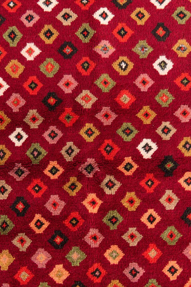3' 9 x 6' 6 Hand Knotted Balouch Wool Rug