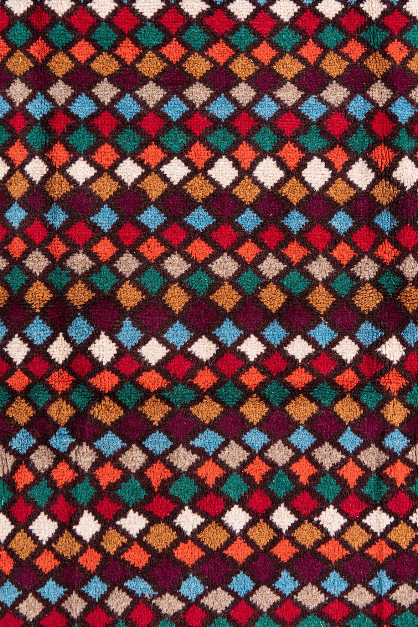 4' x 5' 9 Hand Knotted Balouch Wool Rug