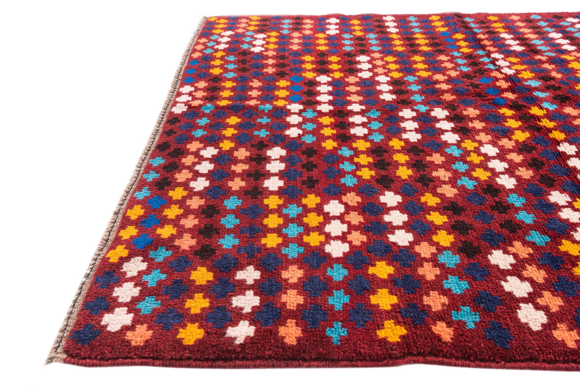 3' 10 x 5' 10 Hand Knotted Balouch Wool Rug