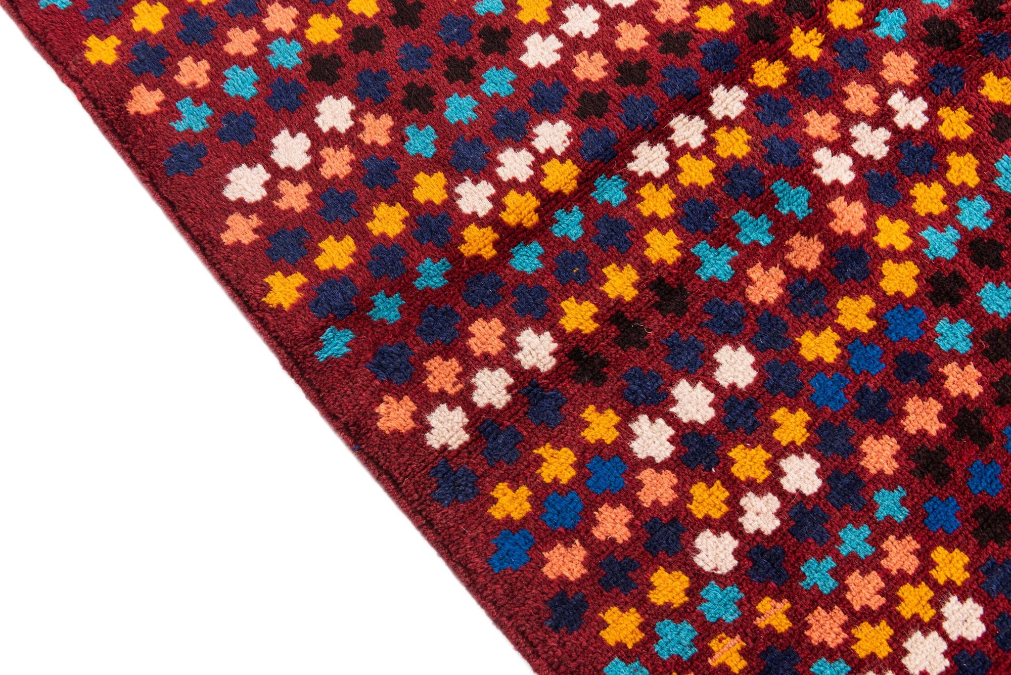 3' 10 x 5' 10 Hand Knotted Balouch Wool Rug