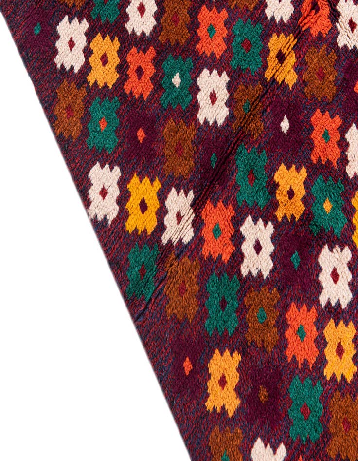 Detail image of 3' 10 x 6' 3 Hand Knotted Balouch Wool Rug