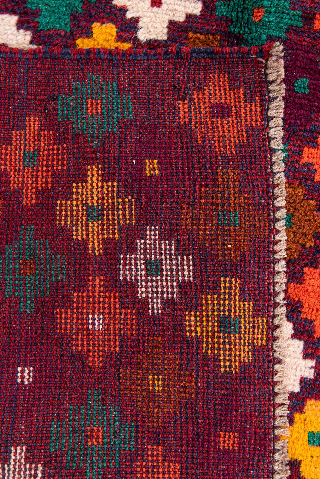 3' 10 x 6' 3 Hand Knotted Balouch Wool Rug