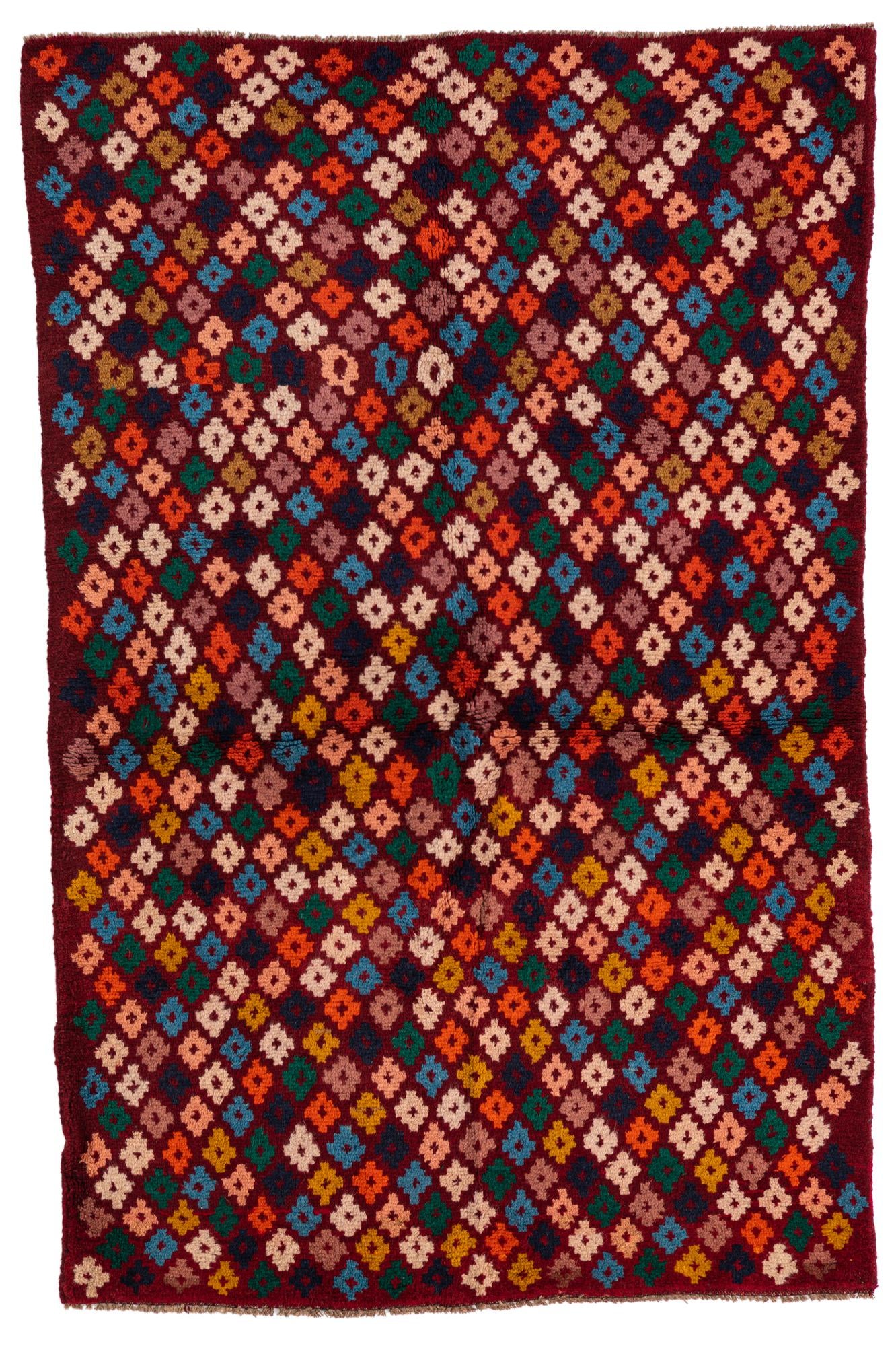 3' 10 x 5' 10 Hand Knotted Balouch Wool Rug