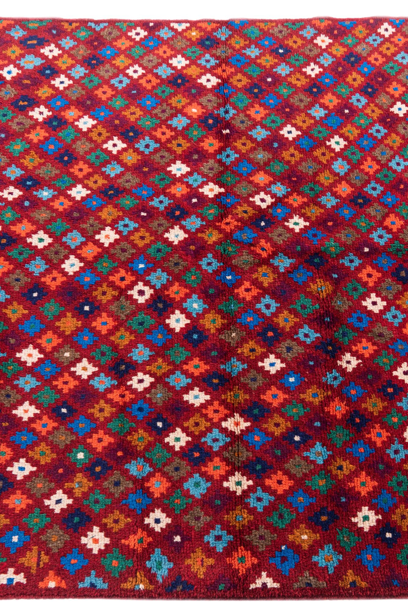 4' x 6' 1 Hand Knotted Balouch Wool Rug