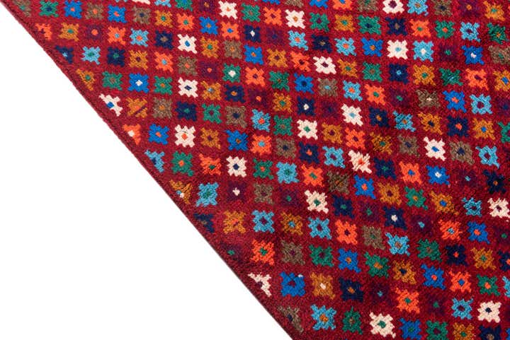 4' x 6' 1 Hand Knotted Balouch Wool Rug