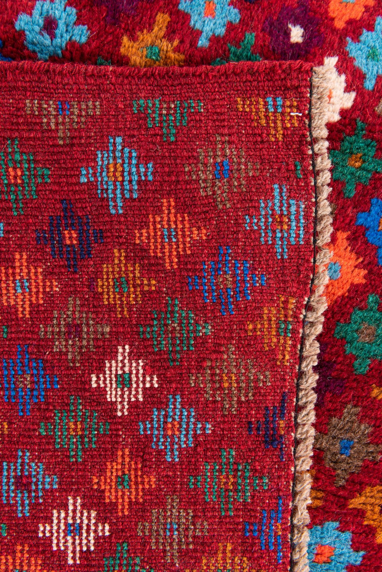4' x 6' 1 Hand Knotted Balouch Wool Rug