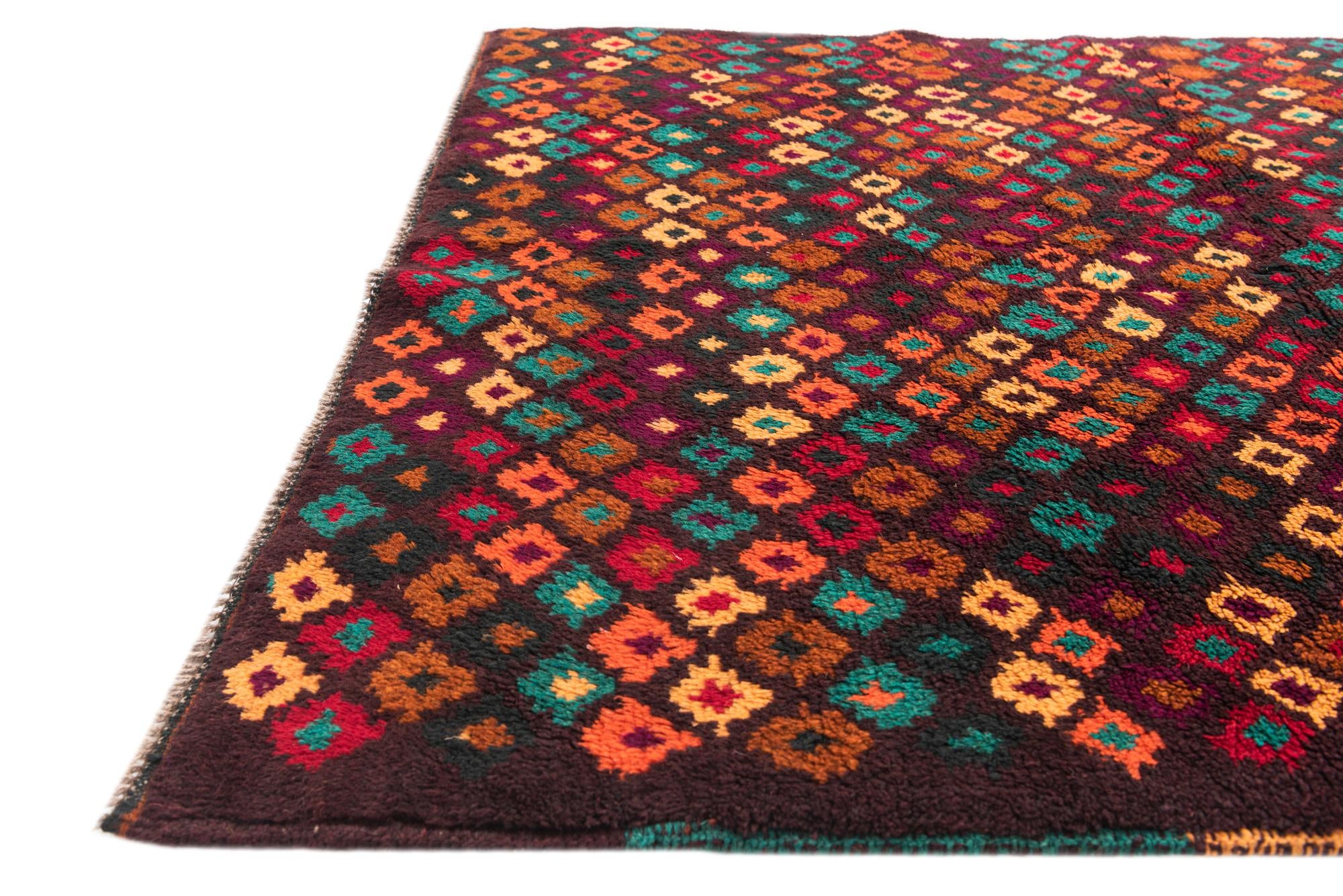 3' 9 x 6' 1 Hand Knotted Balouch Wool Rug