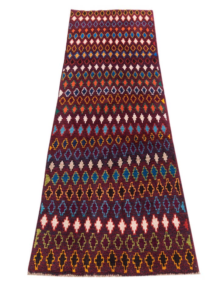 Detail image of 3' 6 x 6' 2  Hand Knotted Balouch Wool Rug