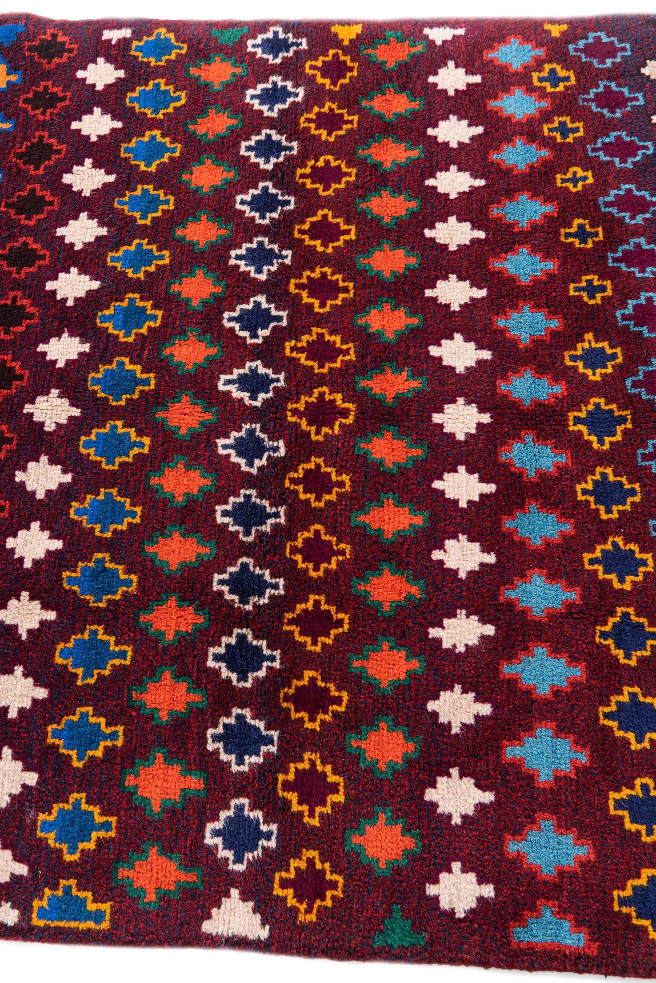 3' 6 x 6' 2 Hand Knotted Balouch Wool Rug