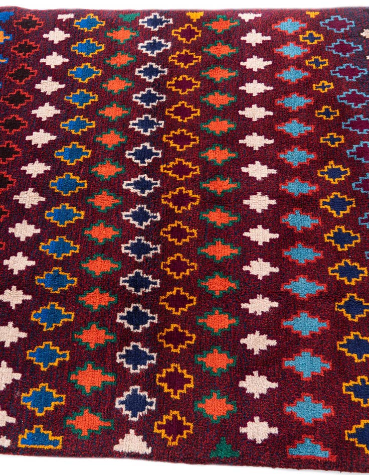 Detail image of 3' 6 x 6' 2  Hand Knotted Balouch Wool Rug