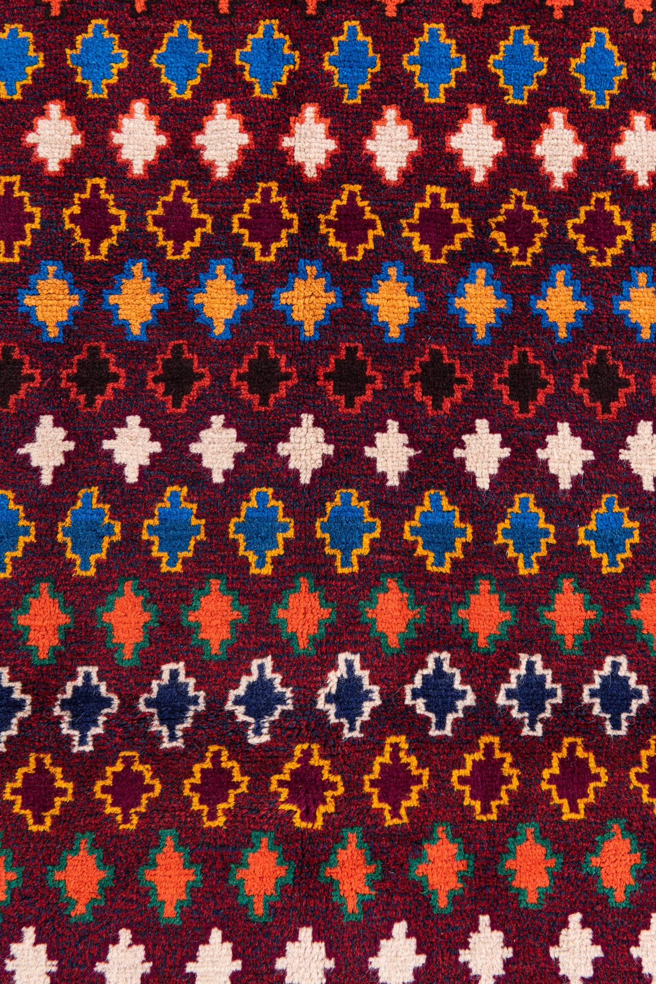 3' 6 x 6' 2 Hand Knotted Balouch Wool Rug