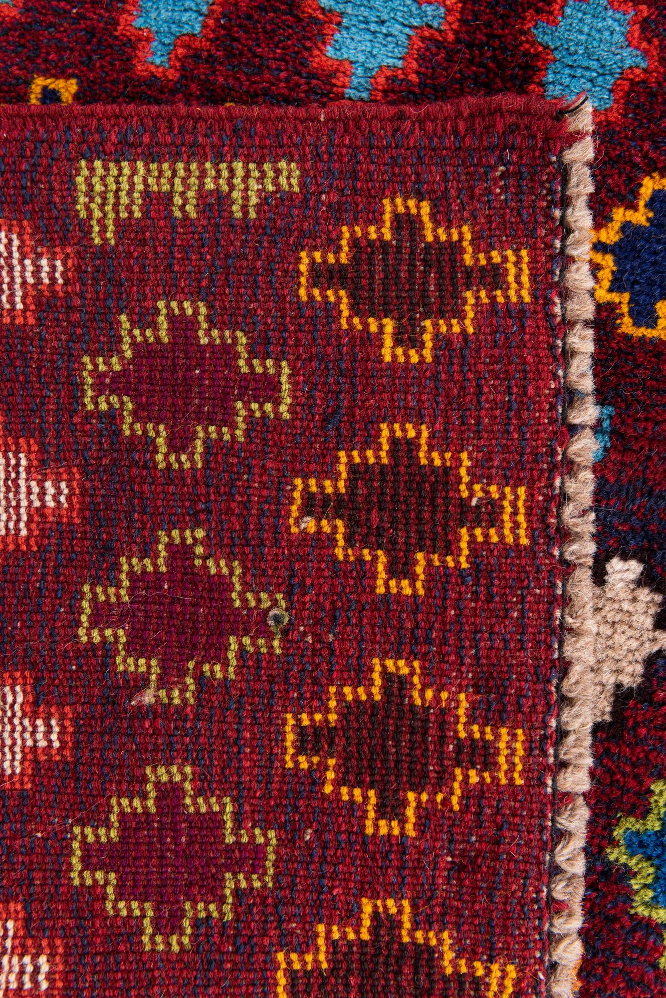 3' 6 x 6' 2 Hand Knotted Balouch Wool Rug