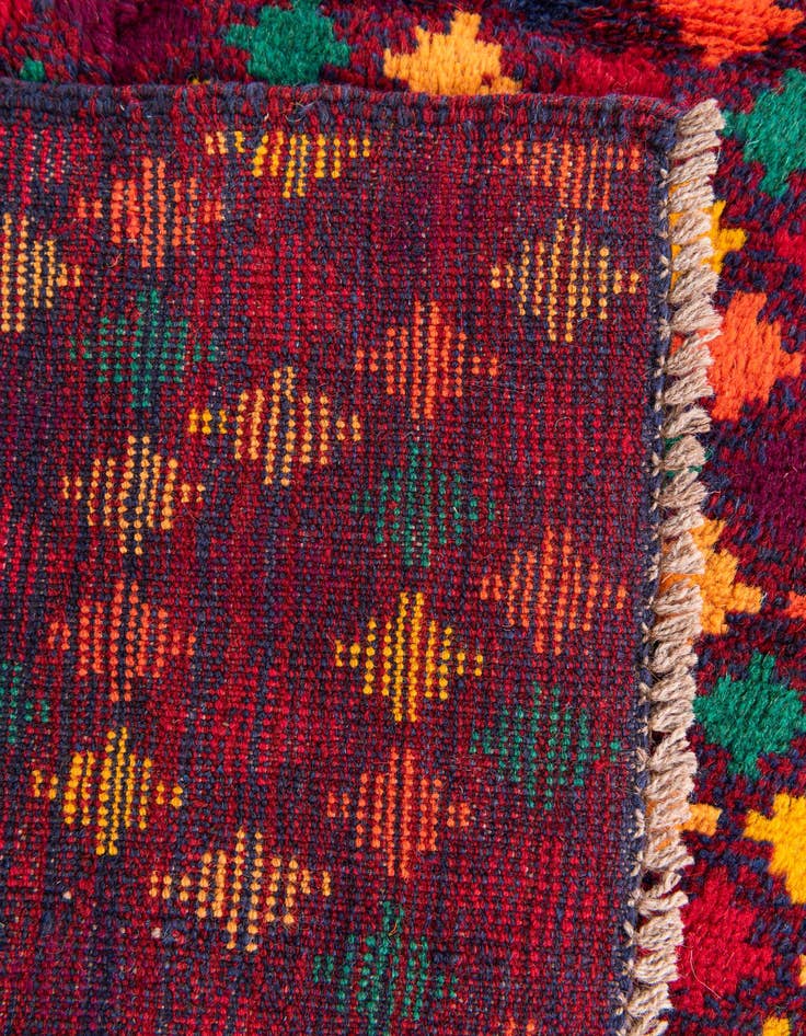 Detail image of 4' x 6' 1  Hand Knotted Balouch Wool Rug