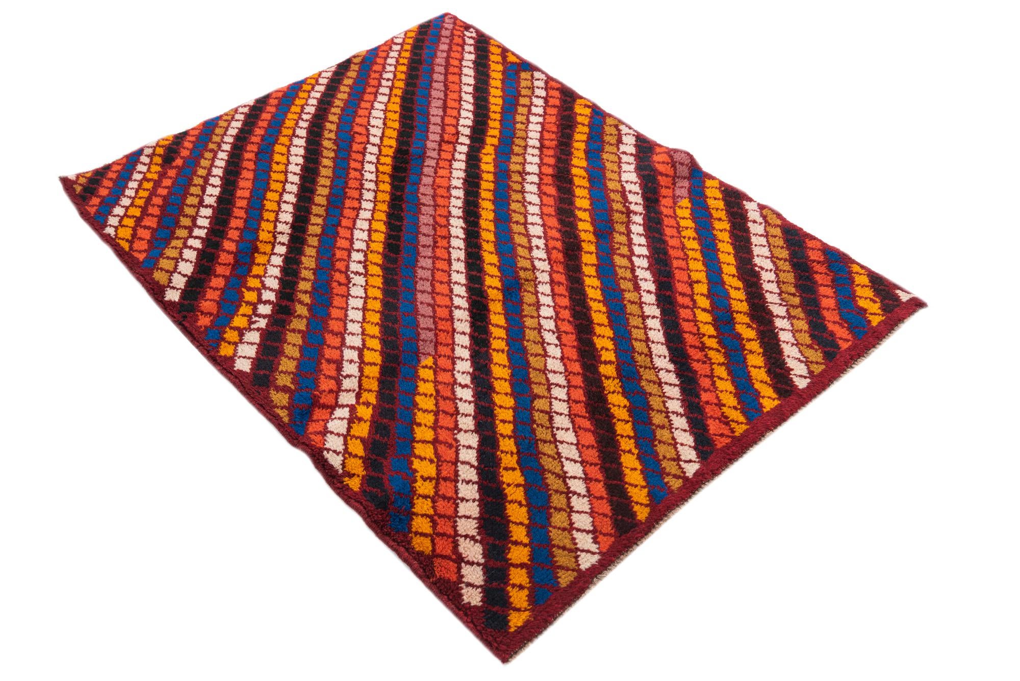 3' 1 x 4' 2 Hand Knotted Balouch Wool Rug