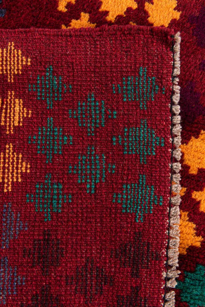 3' 3 x 4' 5 Hand Knotted Balouch Wool Rug