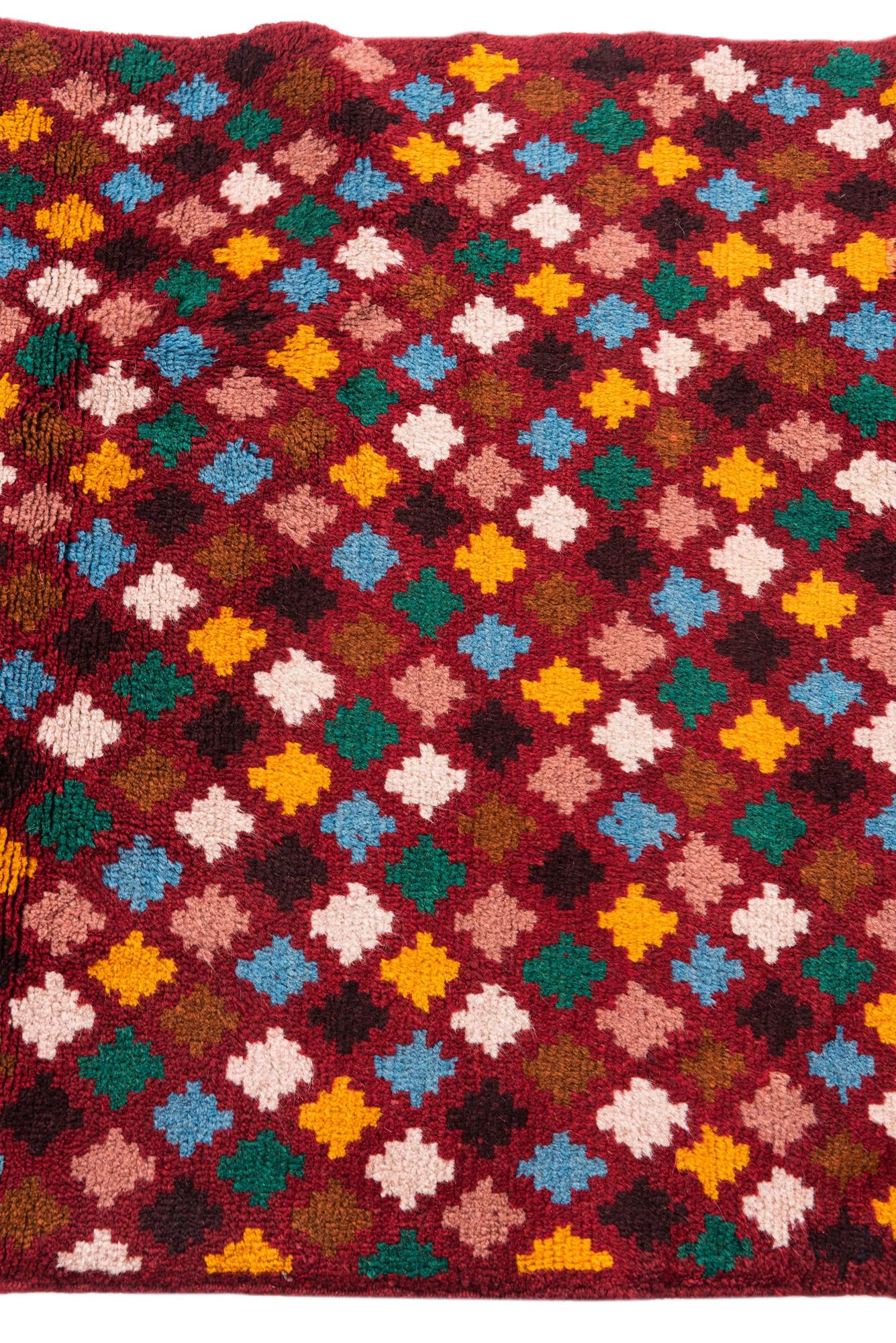 3' x 4' 7 Hand Knotted Balouch Wool Rug