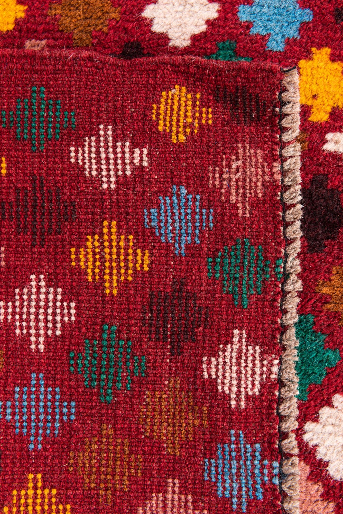 3' x 4' 7 Hand Knotted Balouch Wool Rug