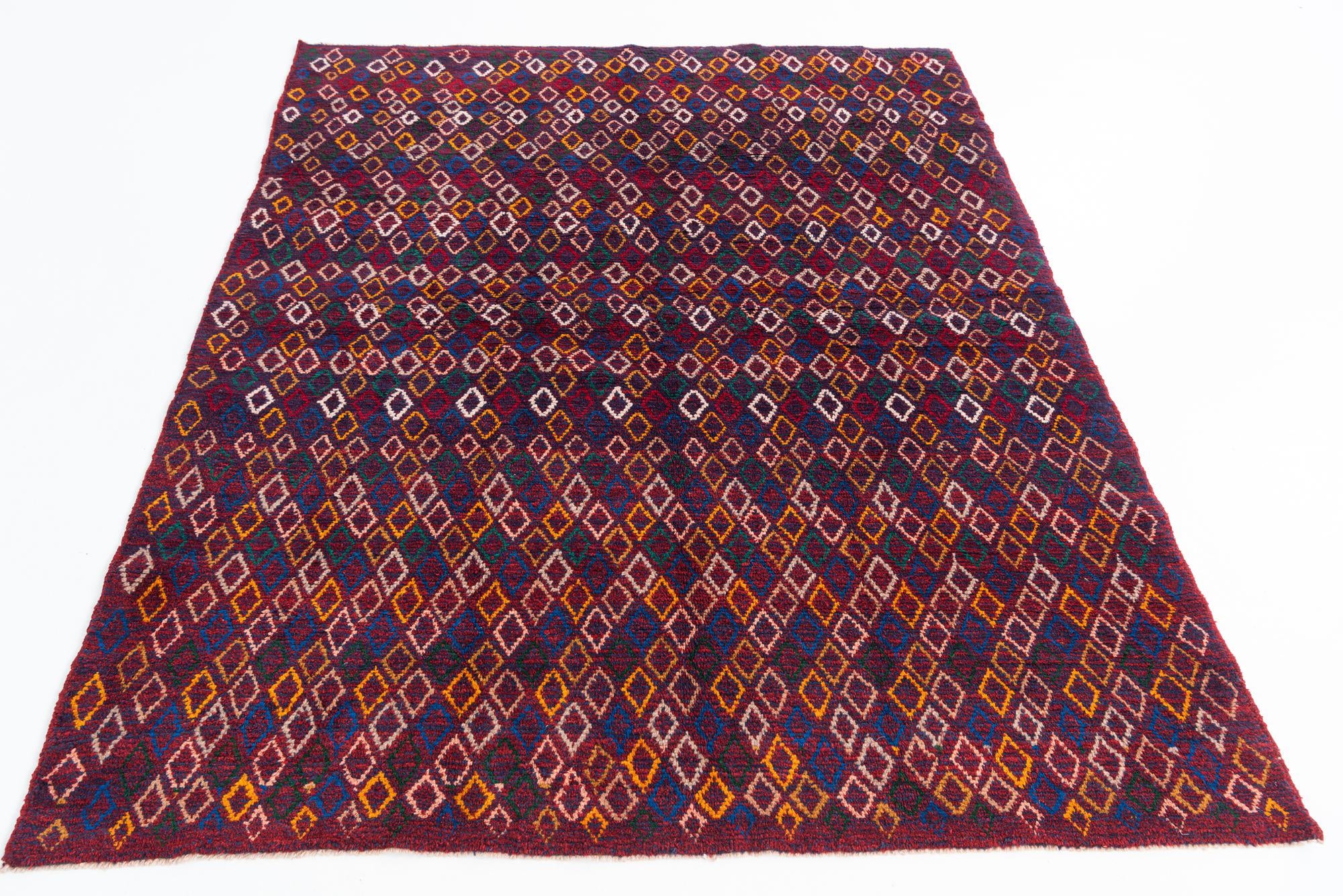 5' 4 x 6' 5 Hand Knotted Balouch Wool Rug
