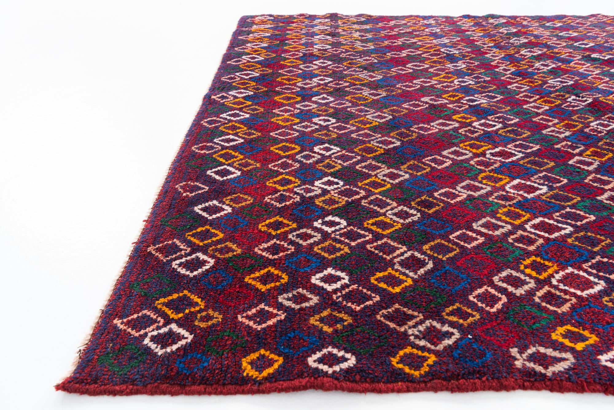 5' 4 x 6' 5 Hand Knotted Balouch Wool Rug