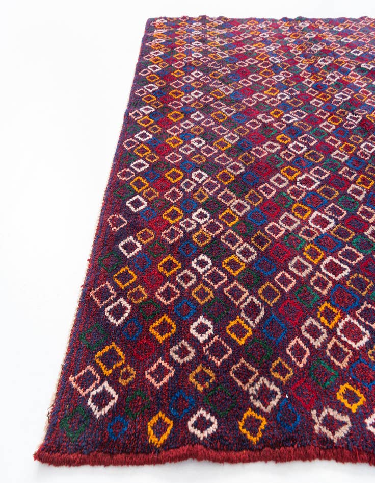 Detail image of 5' 4 x 6' 5  Hand Knotted Balouch Wool Rug