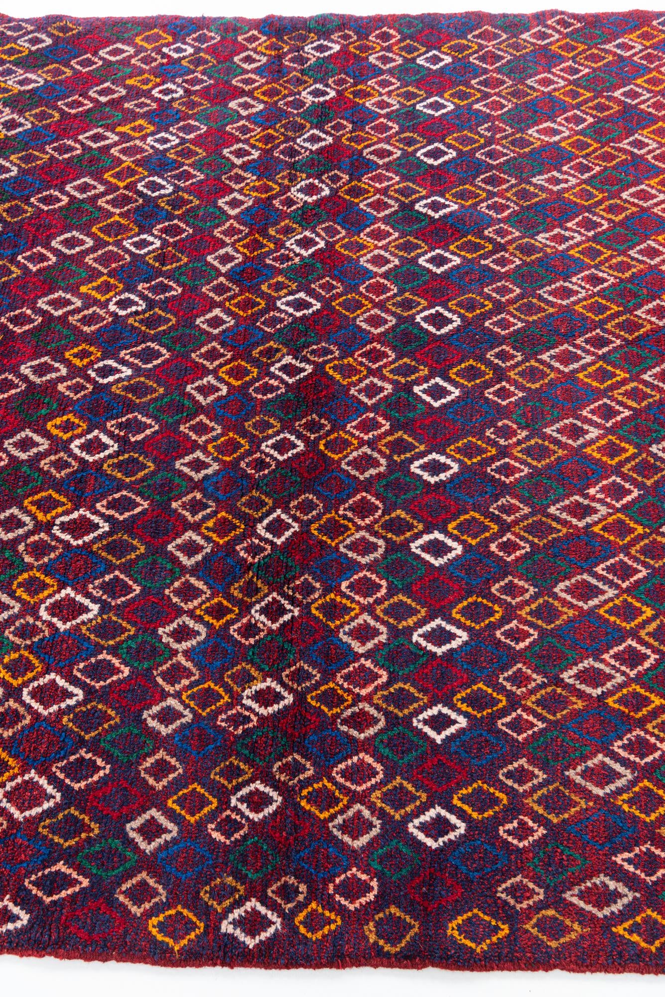5' 4 x 6' 5 Hand Knotted Balouch Wool Rug