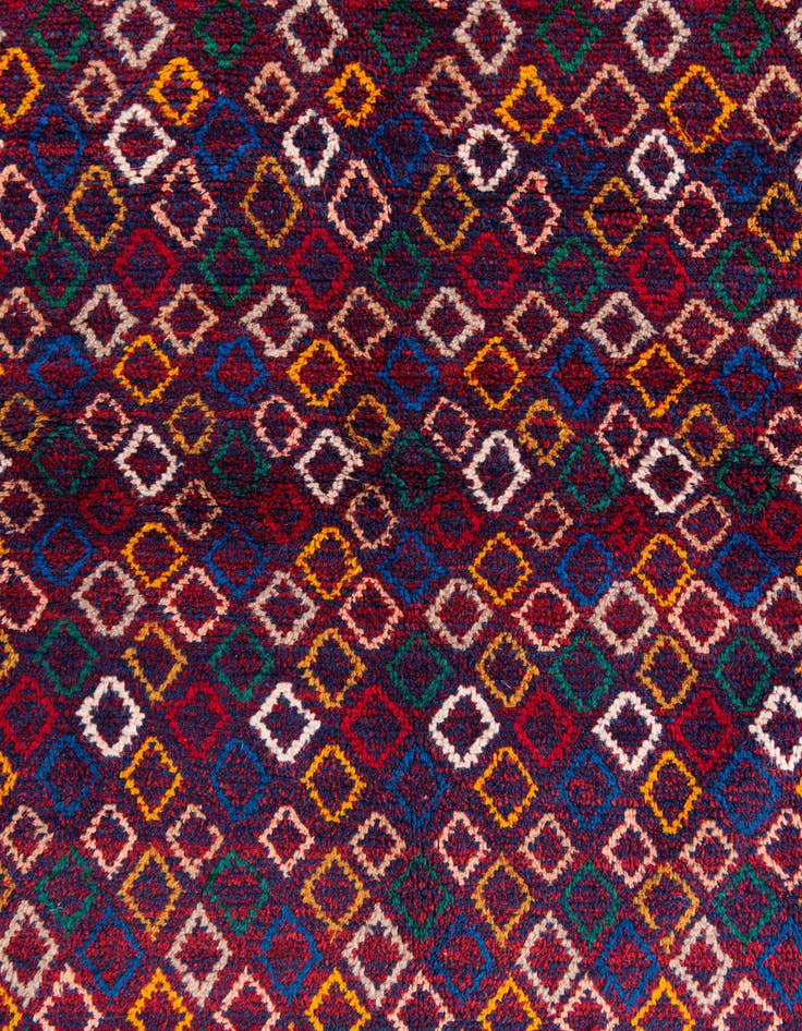 Detail image of 5' 4 x 6' 5  Hand Knotted Balouch Wool Rug