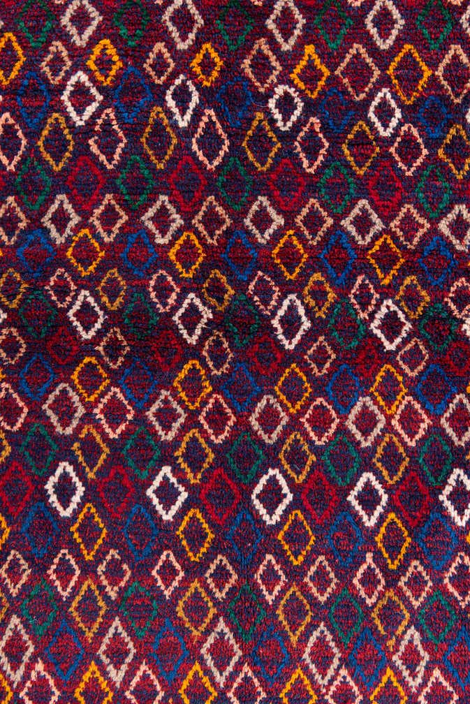 5' 4 x 6' 5 Hand Knotted Balouch Wool Rug