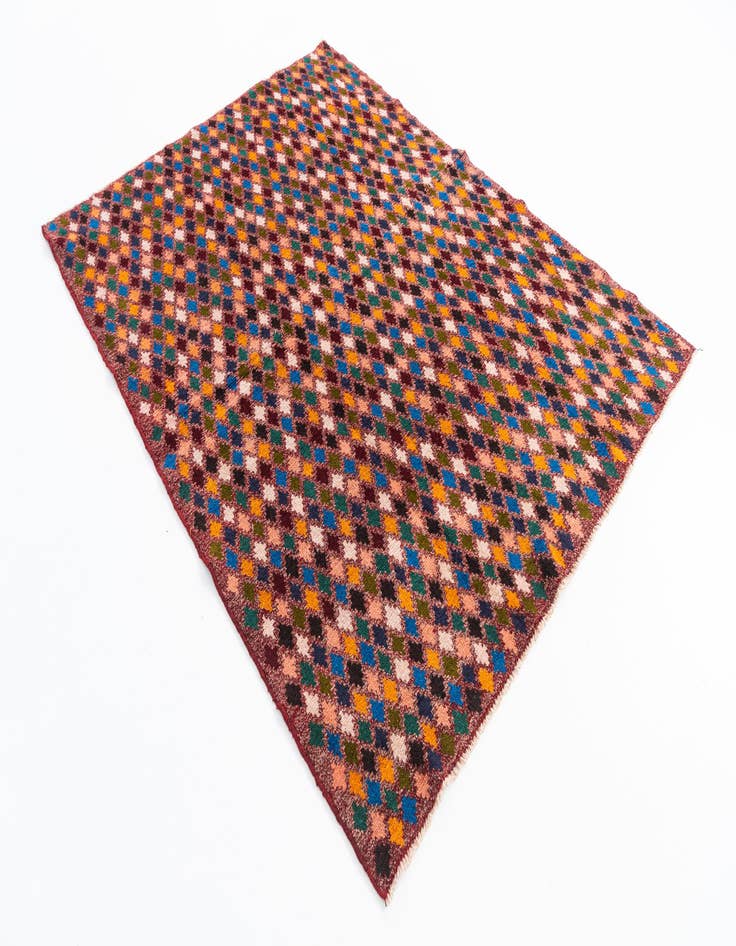 Detail image of 5' 2 x 6' 8  Hand Knotted Balouch Wool Rug