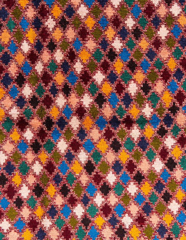 Detail image of 5' 2 x 6' 8  Hand Knotted Balouch Wool Rug