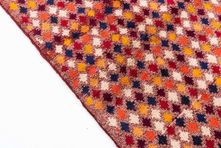 4' 10 x 6' Hand Knotted Balouch Wool Rug