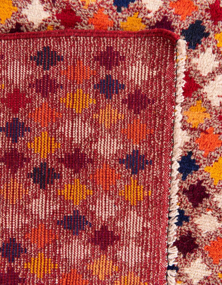 Detail image of 4' 10 x 6'  Hand Knotted Balouch Wool Rug